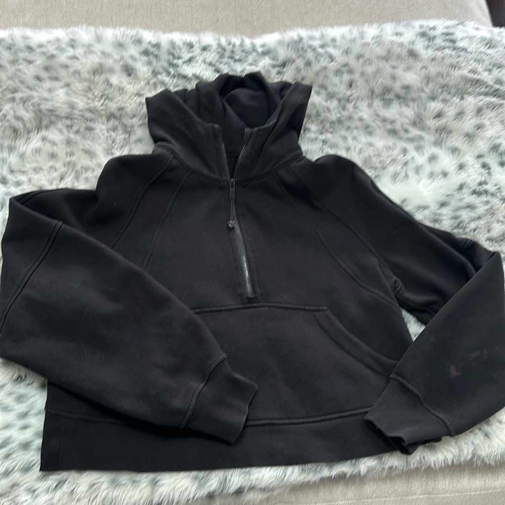 Lululemon 1/2 zip Scuba oversized hoodie